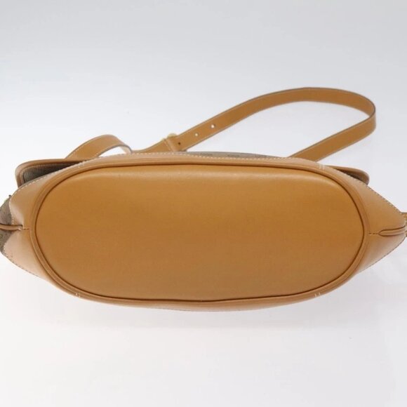 GUCCI Micro GG Supreme Shoulder Bag PVC Beige Gold - Picture 9 of 16